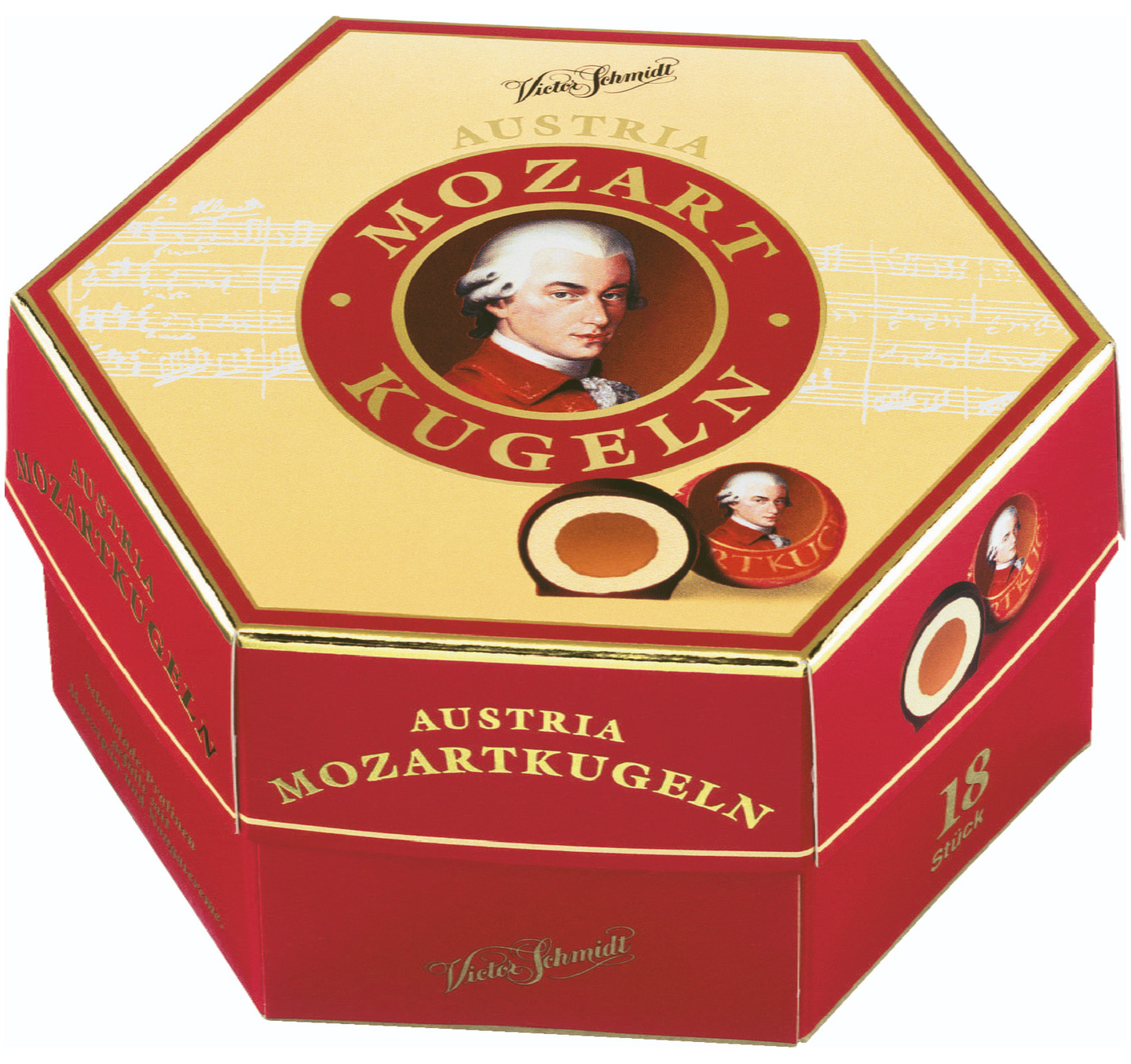 Mozartin kuulat suklaakonvehti 297g