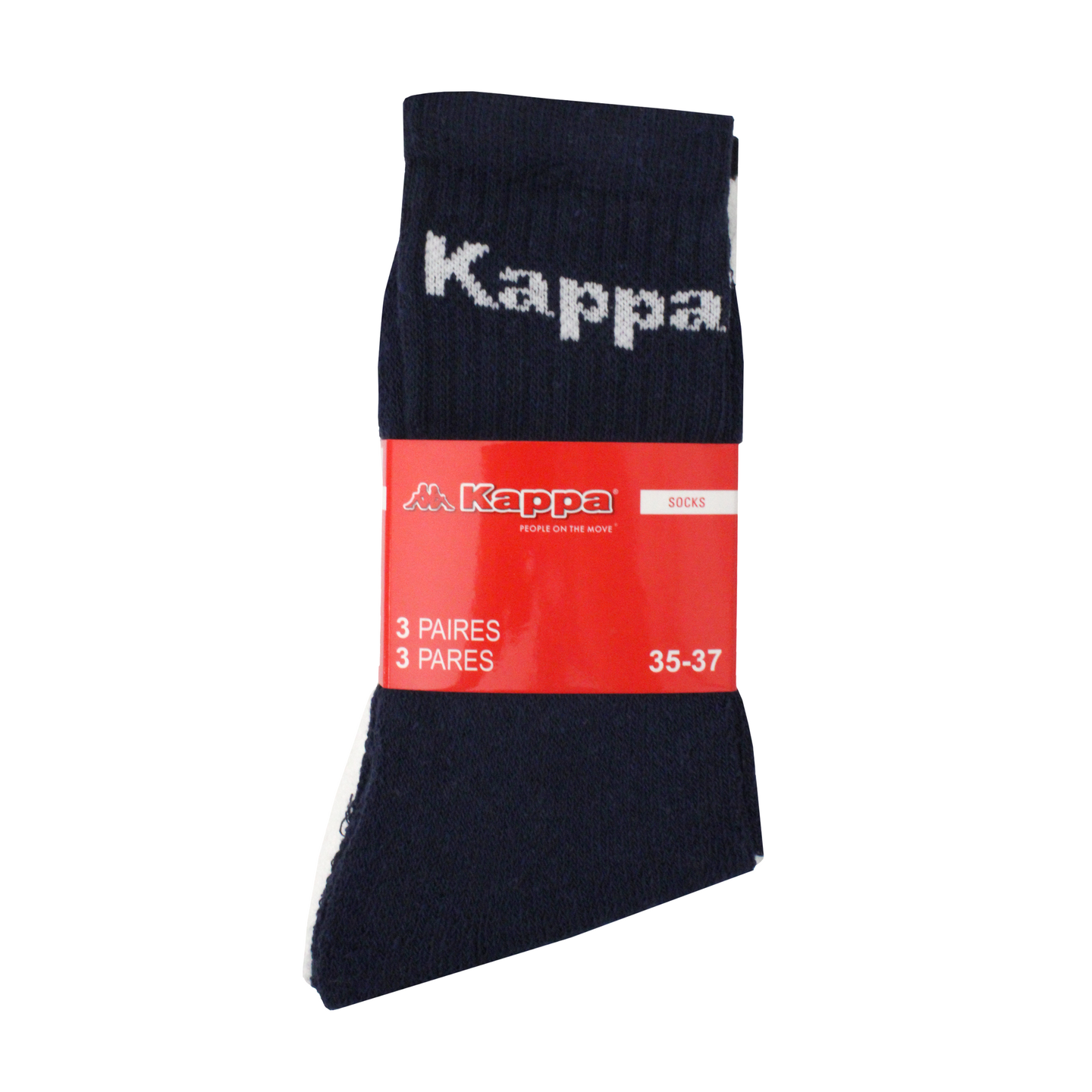 Kappa L sukat 3pr/pkt vä 35/37 laj40