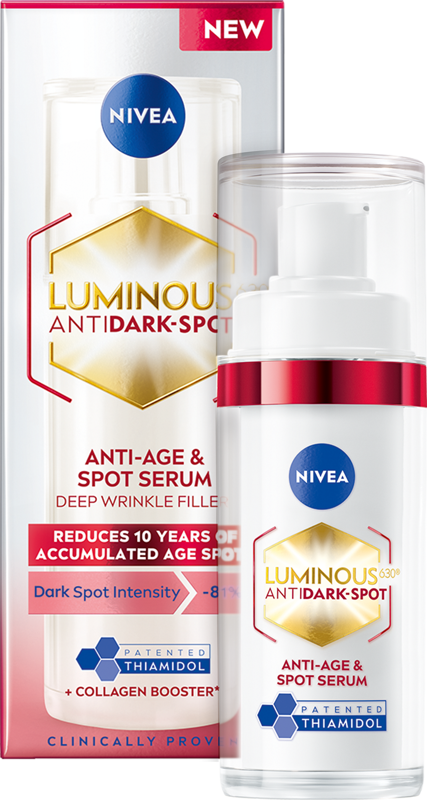 Nivea kasvoseerumi 30ml Cellular Luminous630 Anti-Age & Dark-Spot