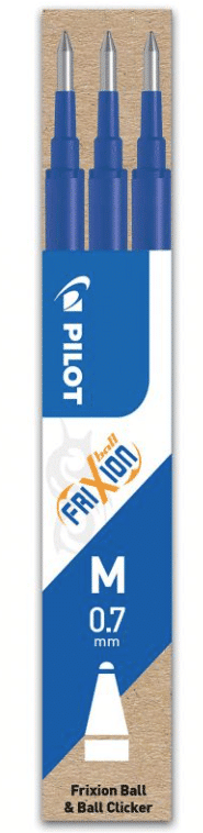 Pilot Frixion täyttö 0,7 tummansininen
