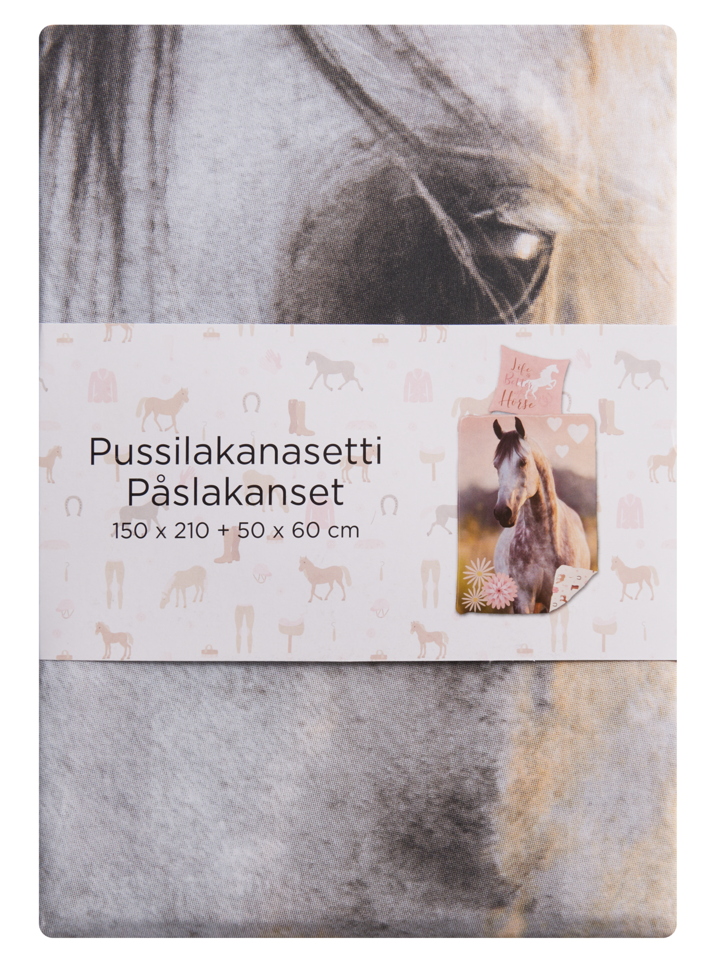 Heppa pussilakanasetti 150x210 cm