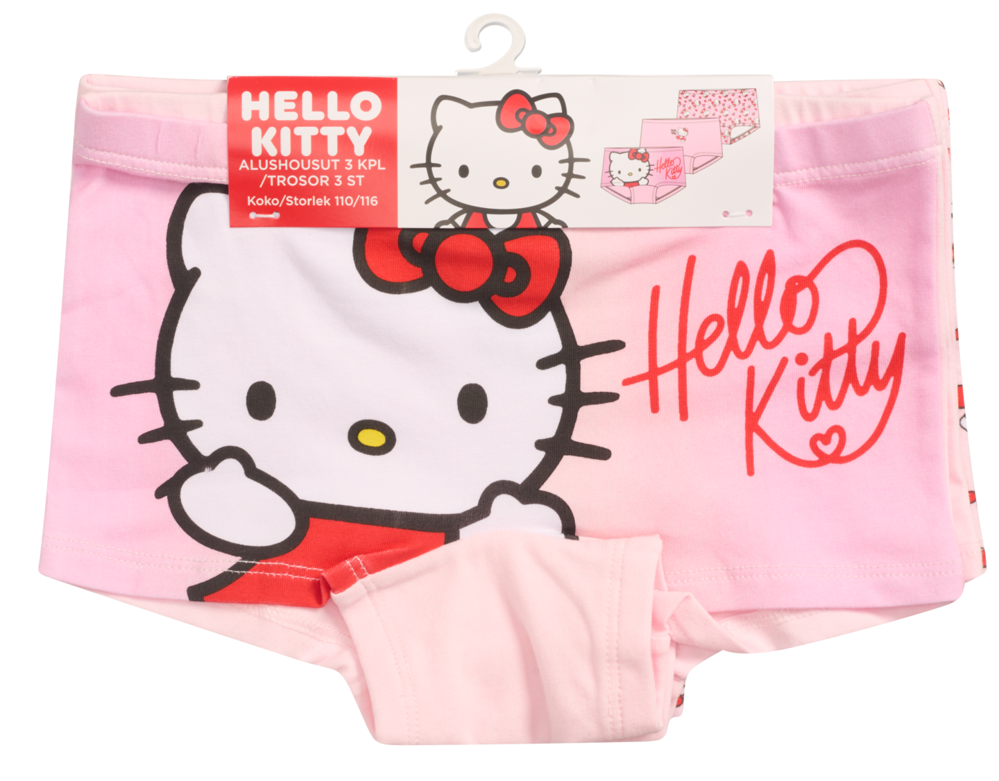 Hello Kitty alushousut 3kpl/pkt