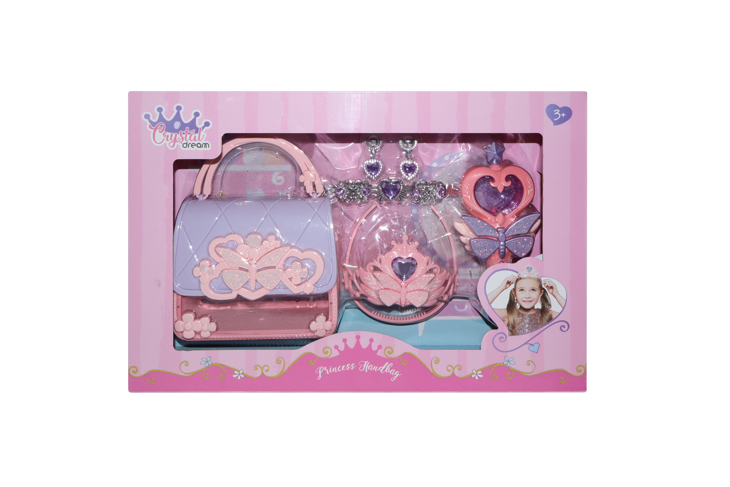 Crystal Dream käsilaukku & korusetti