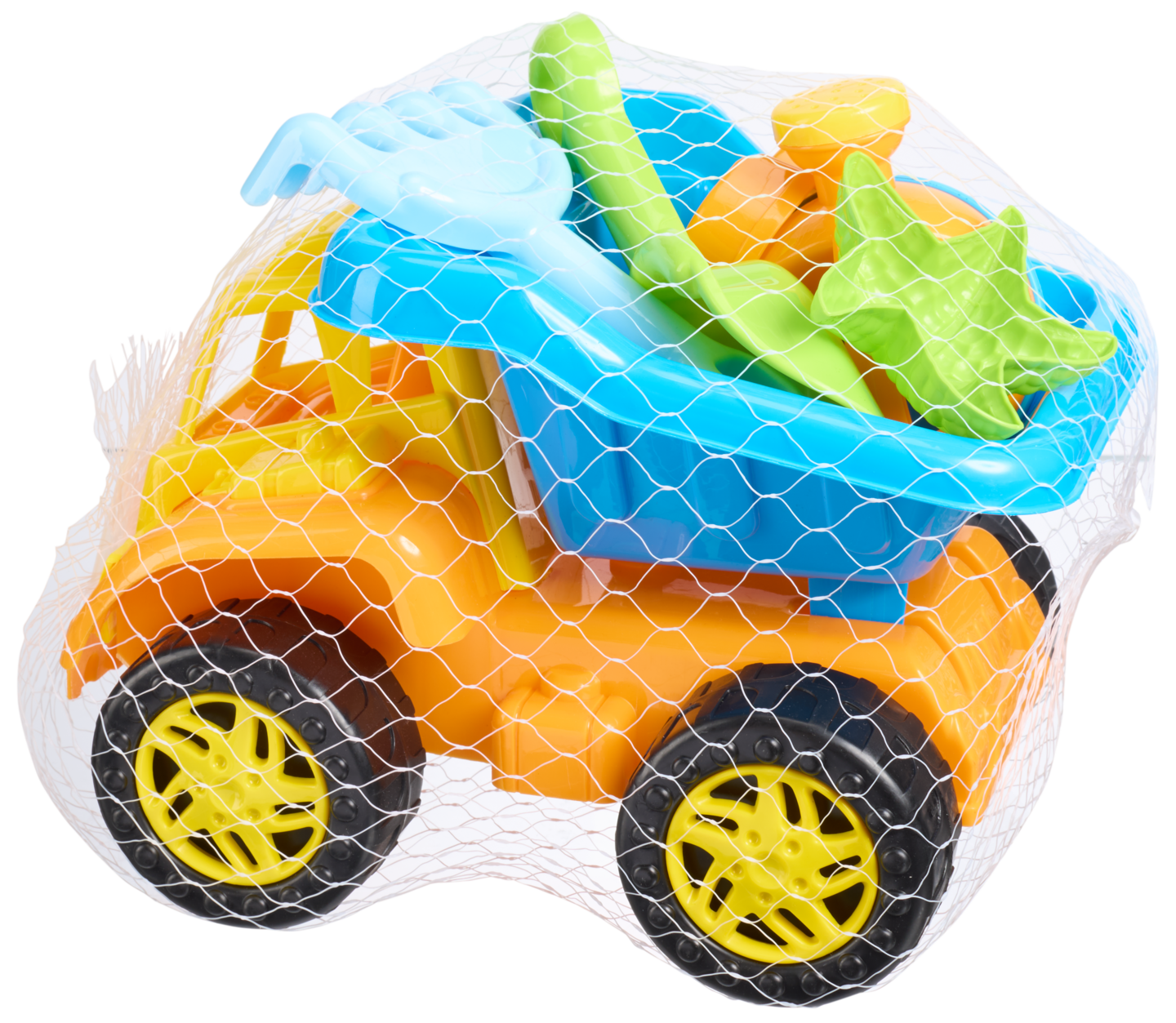 SpinOut hiekkaleikkisetti ranta-auto