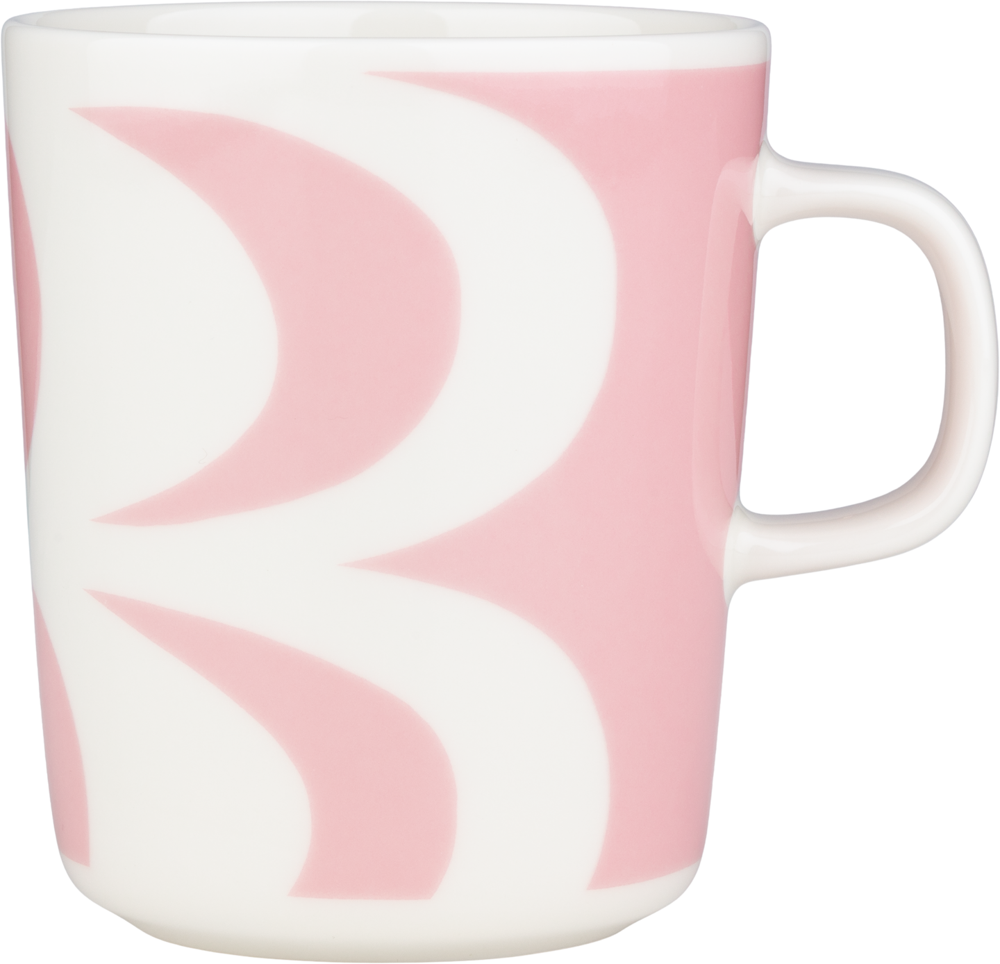 Marimekko Kaivo muki 2,5 dl valkoinen-vaaleanpunainen