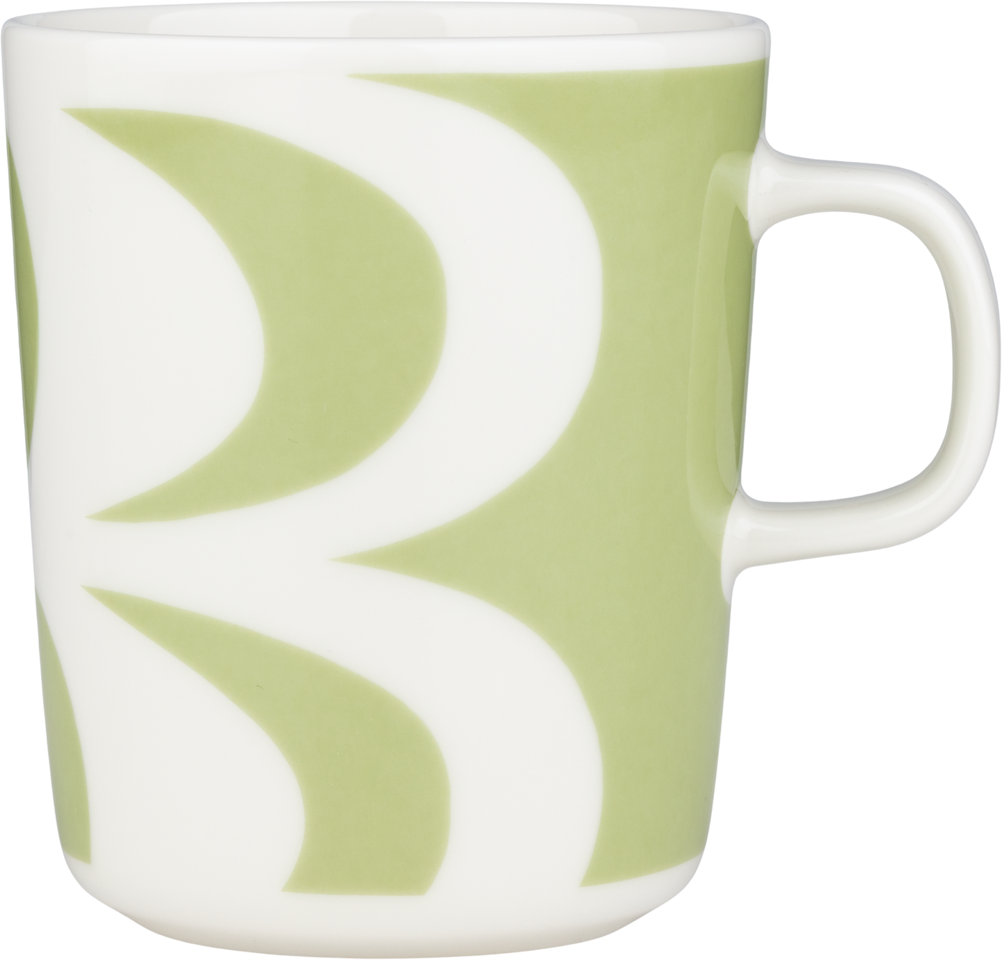 Marimekko Kaivo muki 2,5 dl valkoinen-vaaleanvihreä