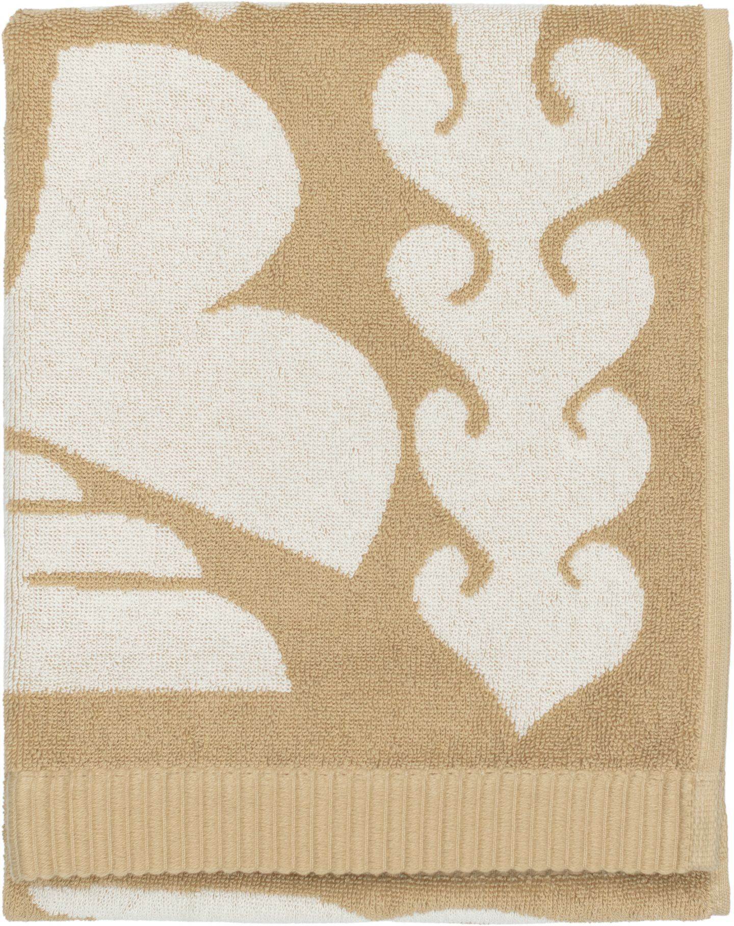 Marimekko Kanteleen kutsu käsipyyhe 50x70 cm beige