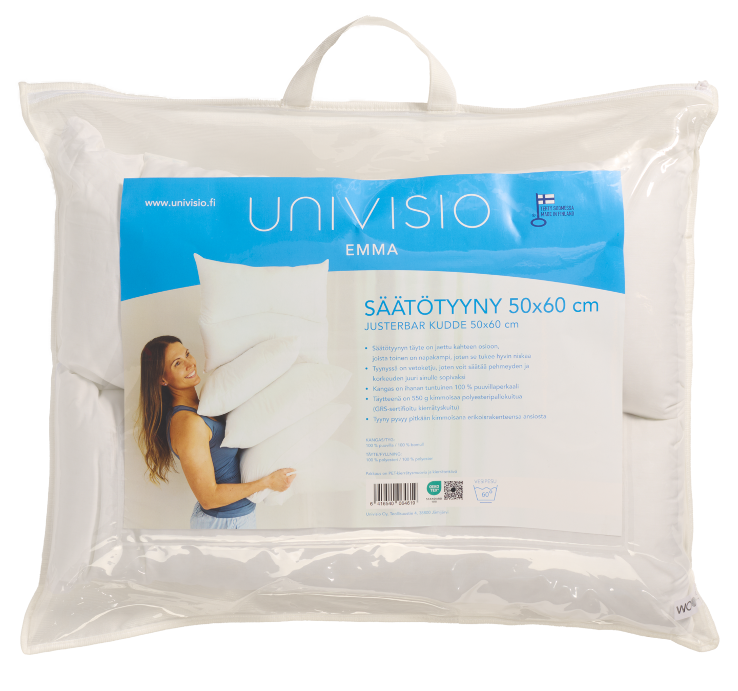 Univisio Emma säätötyyny 50x60 cm