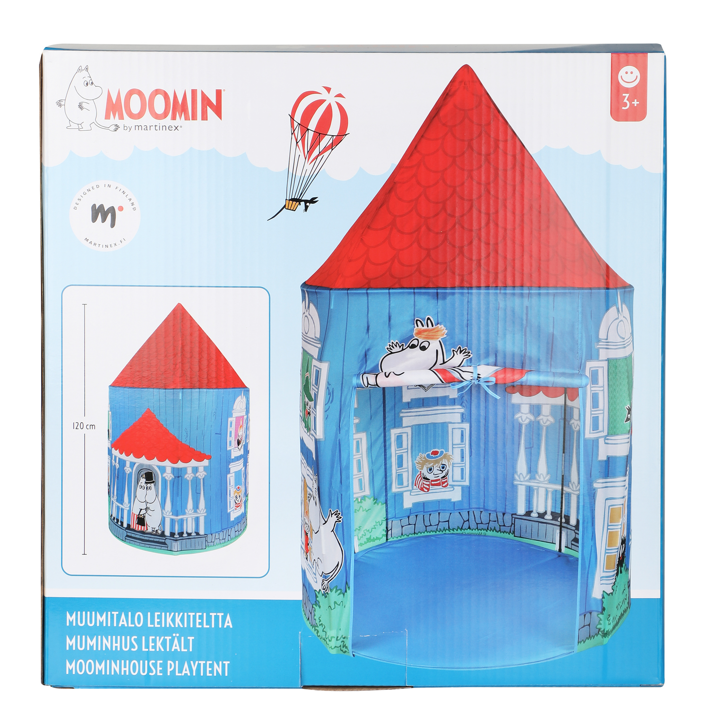Martinex Muumitalo -teltta 120 cm