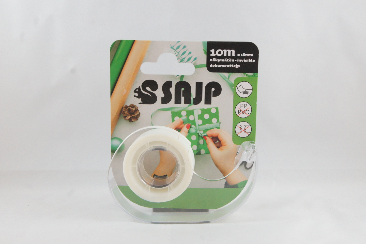 Sajp teippi näkymätön 18mmx10m