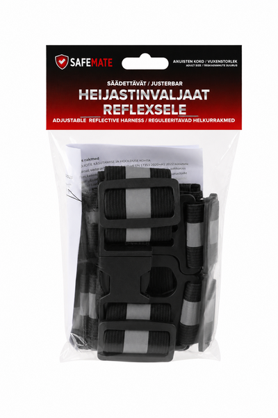 SafeMate heijastinvaljaat SR musta