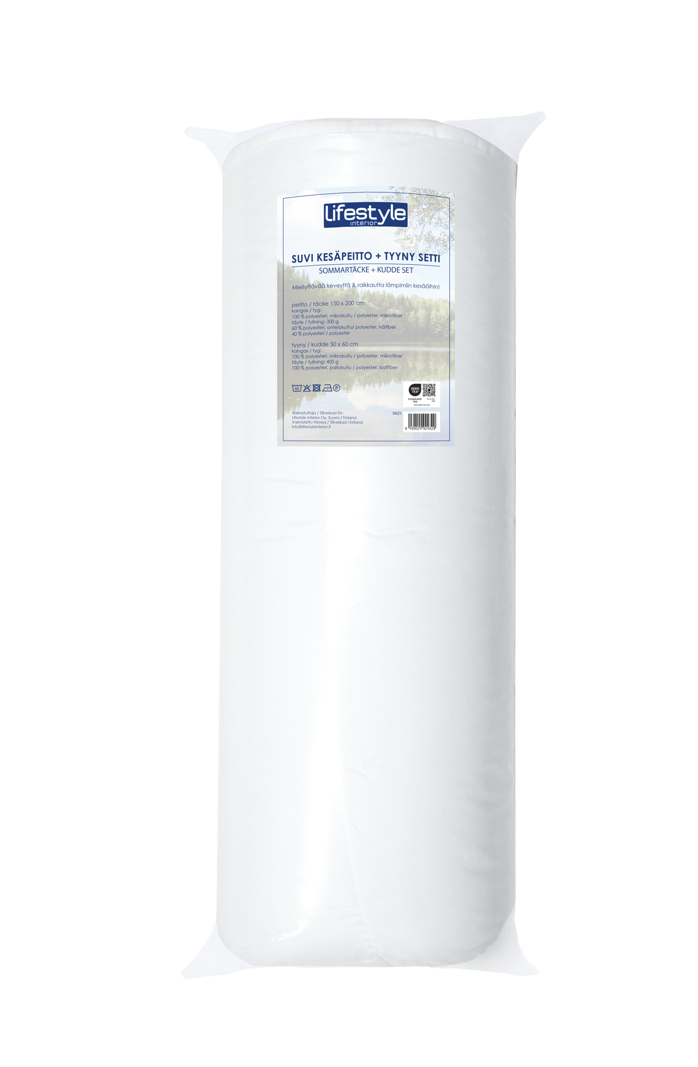 Lifestyle Suvi kesäpeitto + tyyny setti