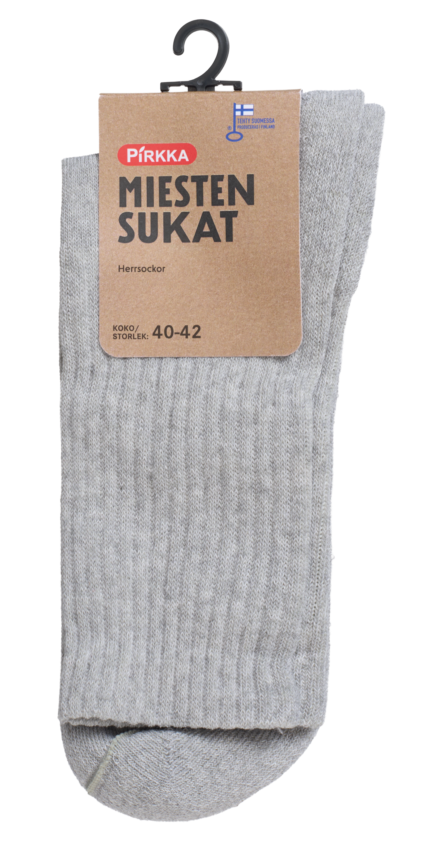 Pirkka M sukat harmaa 40-42