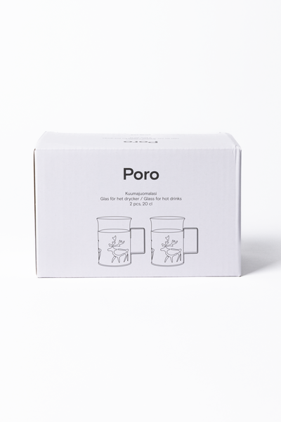 Pentik Poro kuumajuomalasi 2 kpl 20 cl