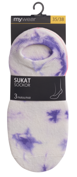 mywear naisten Evelyn avokassukat 3pr/pkt