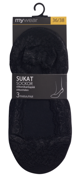 mywear naisten Eliza avokassukat 3pr/pkt