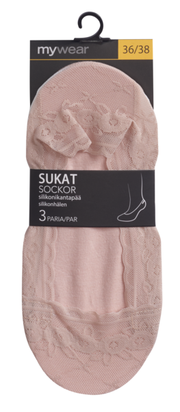 mywear naisten Elise avokassukat 3pr/pkt