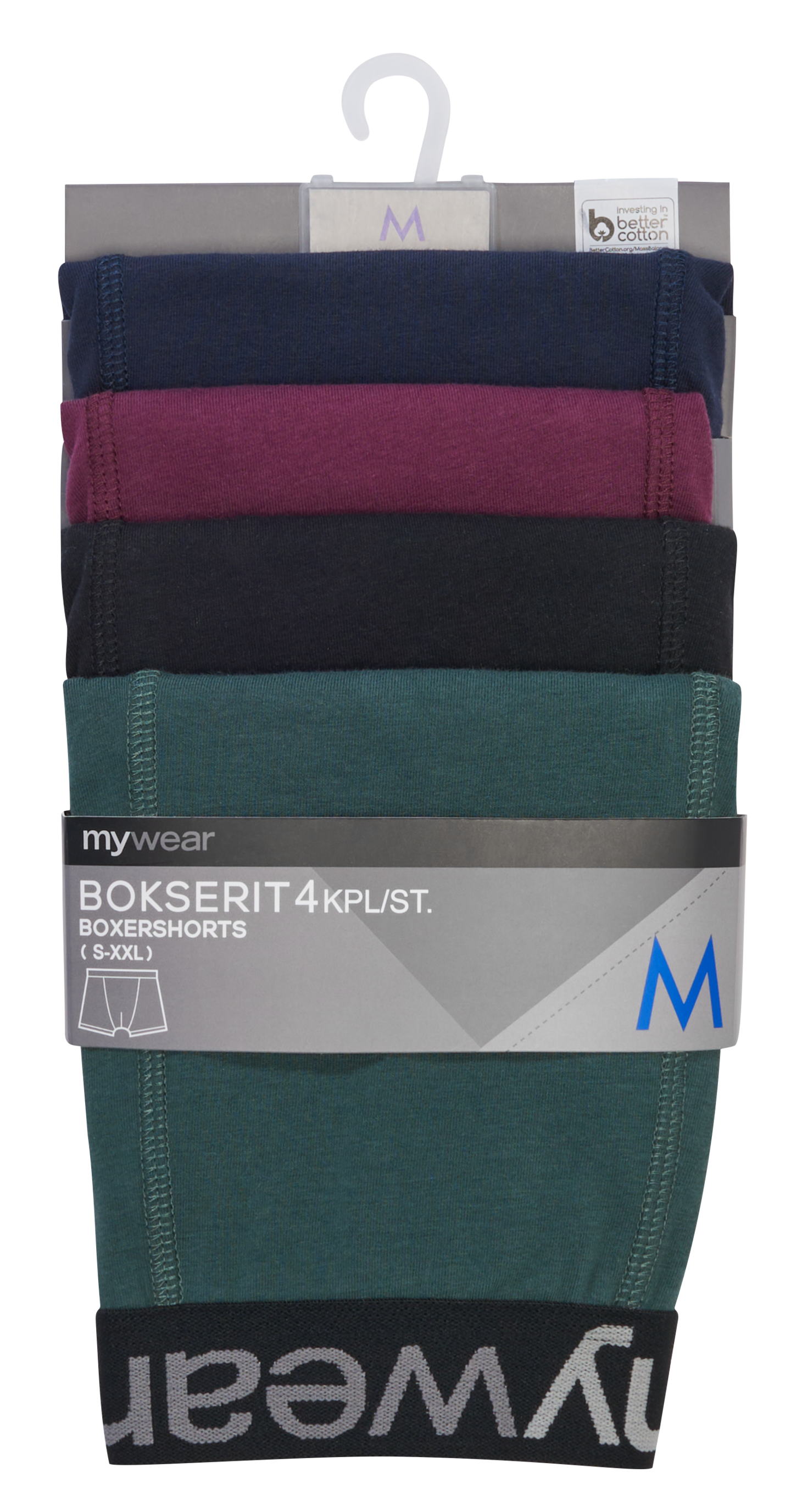 mywear miesten Nico boxerit 4kpl/pkt