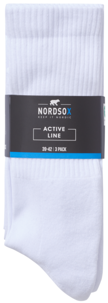 Nordsox tennissukat 3pr/pkt