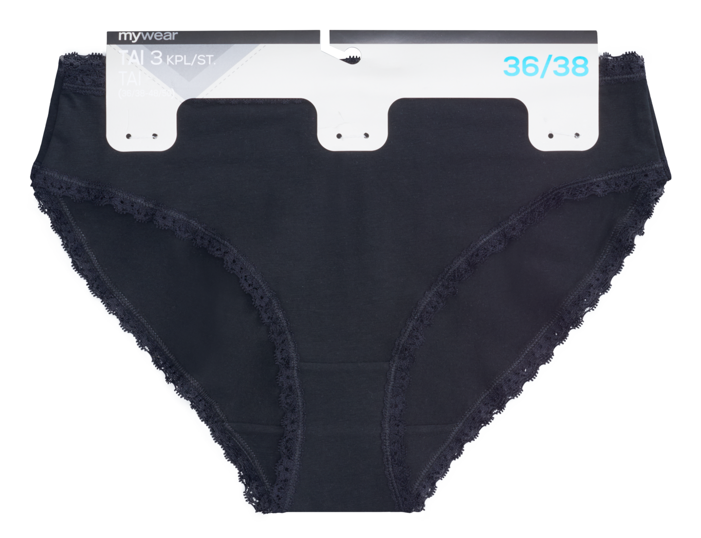 mywear Lotta naisten tai alushousut 3kpl/pkt