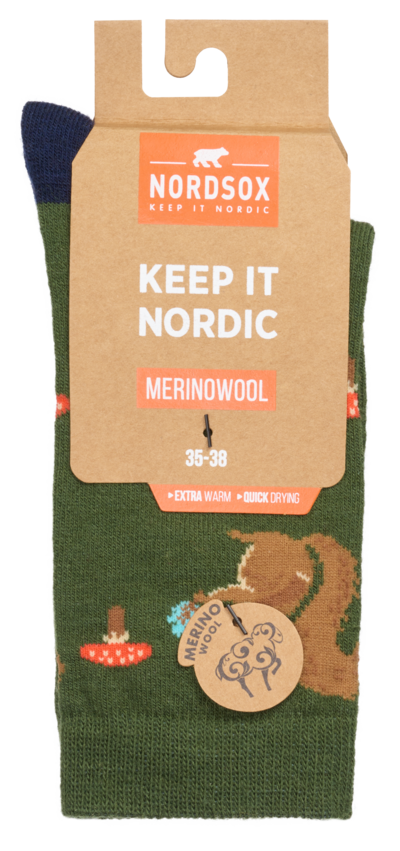 Nordsox Orava merinovillasukat