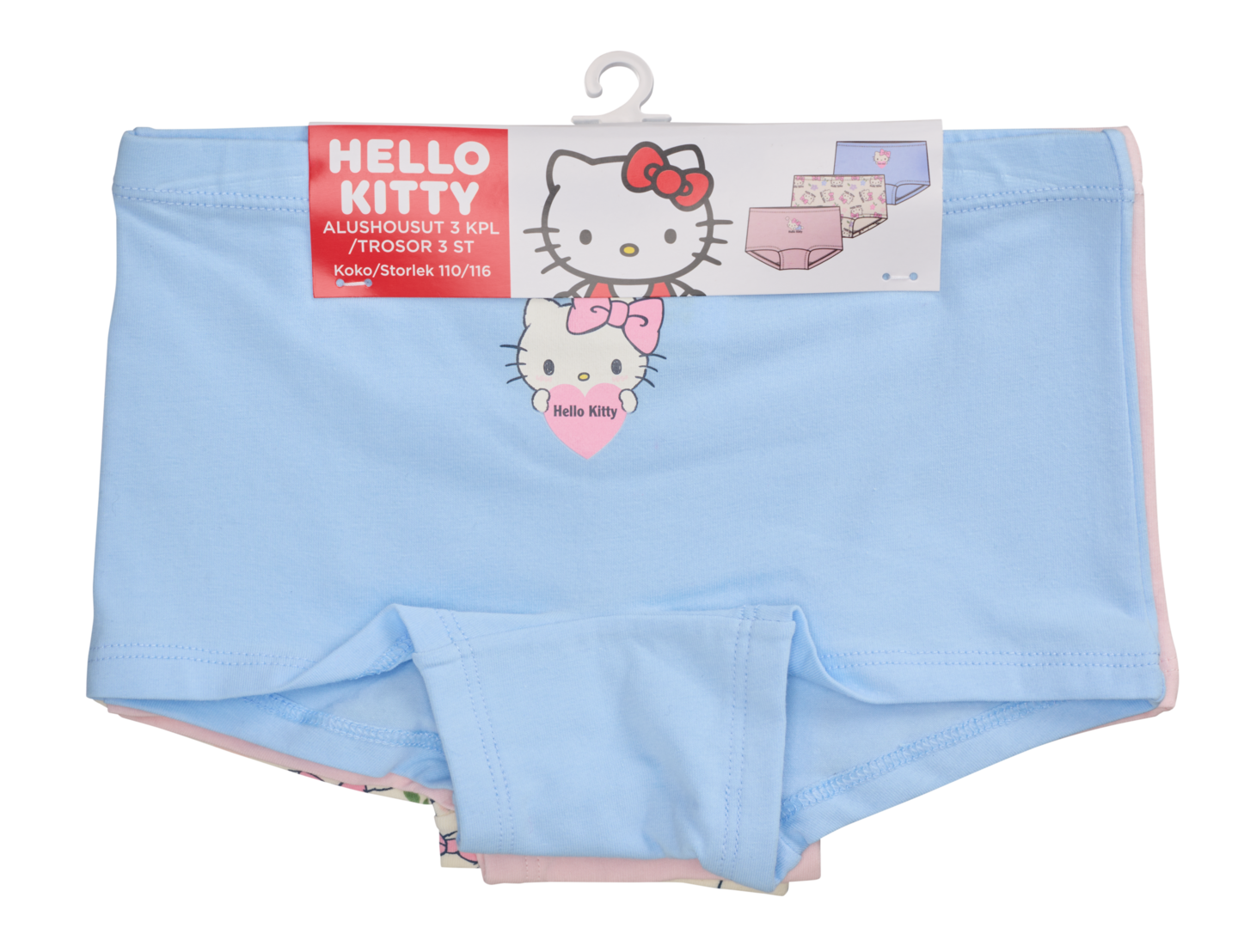 Hello Kitty L alushousut 3p 110/116