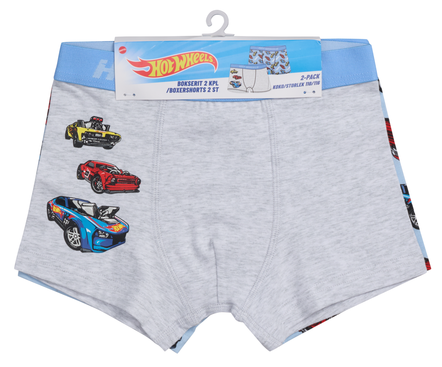 Hot Wheels L bokserit 2p 110/116