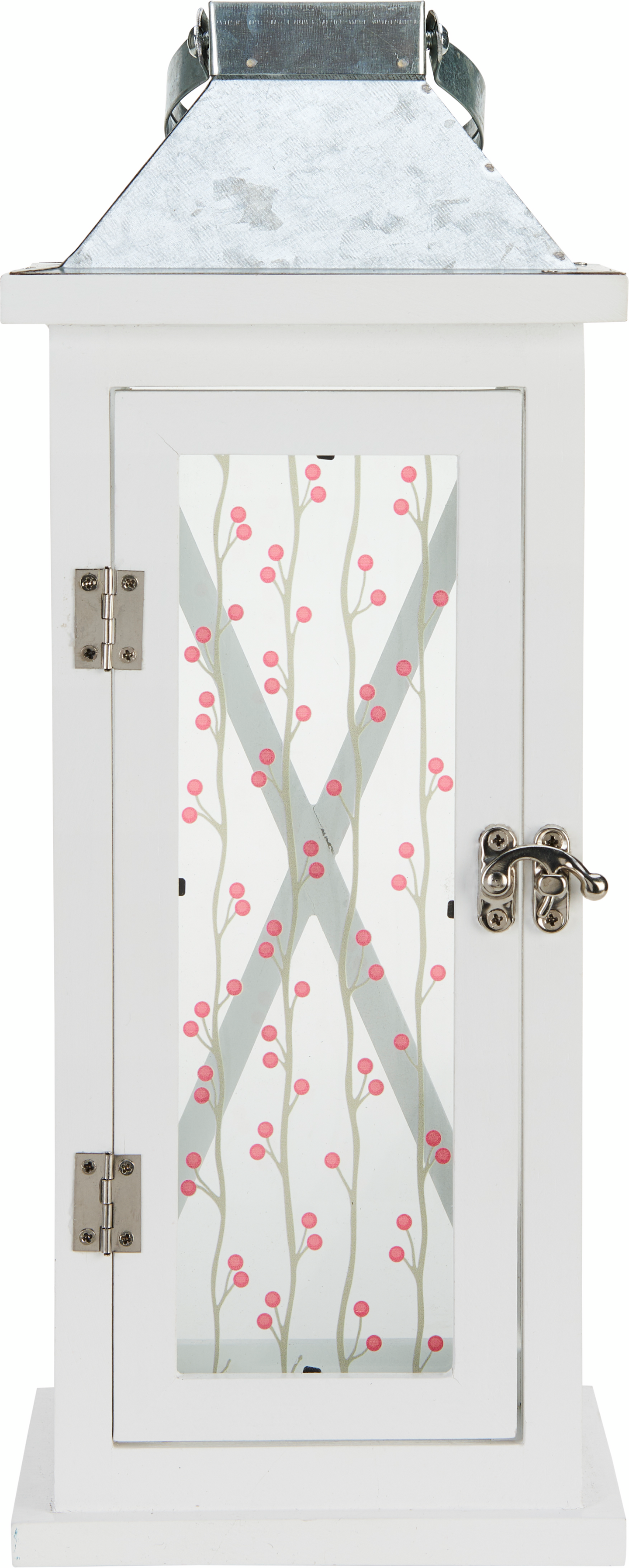 myhome Lumimarja lyhty 38 cm valkoinen