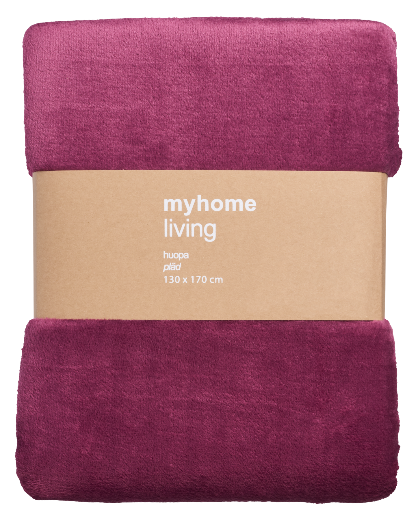 myhome Halaus huopa 130x170 cm luumu