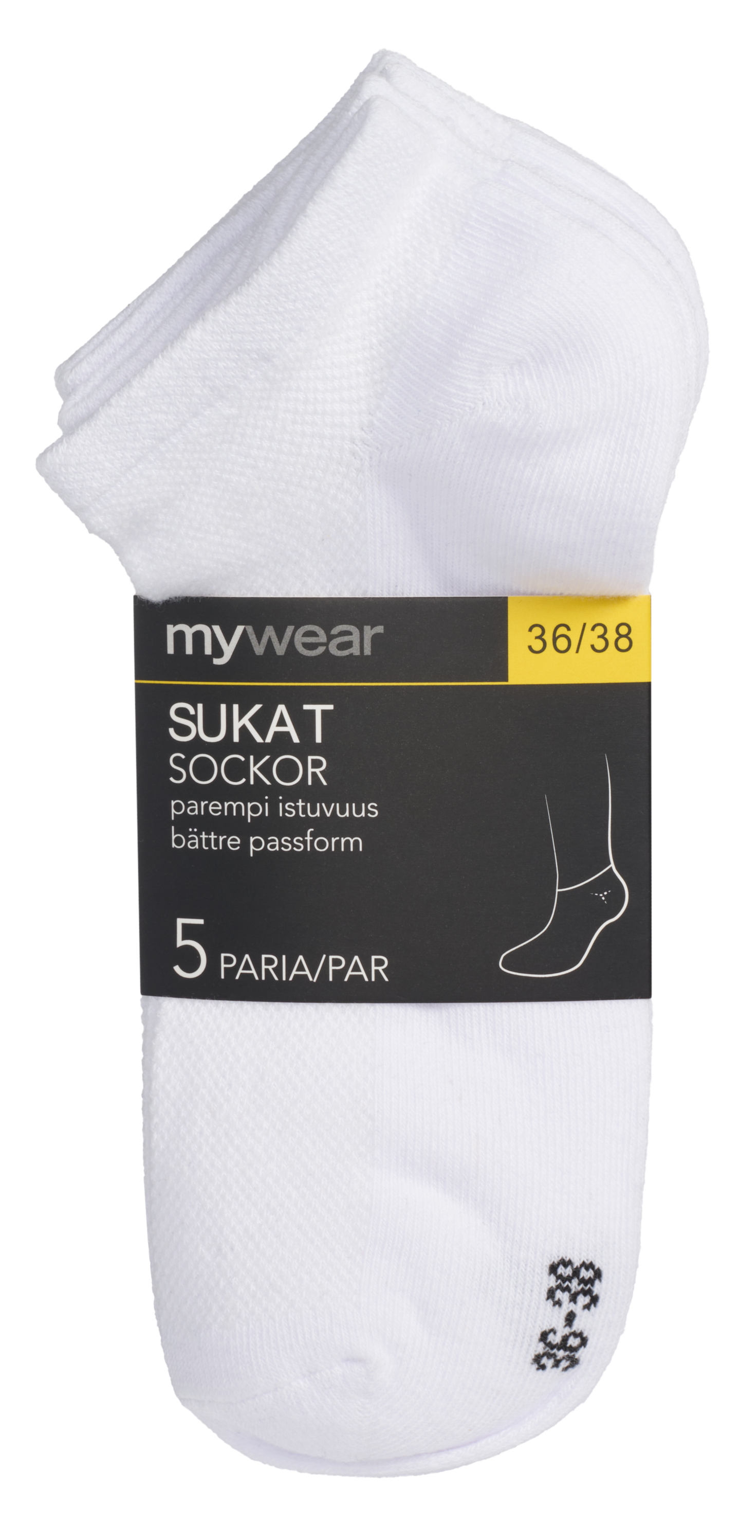 mywear N p trainer sukat valk 36-38