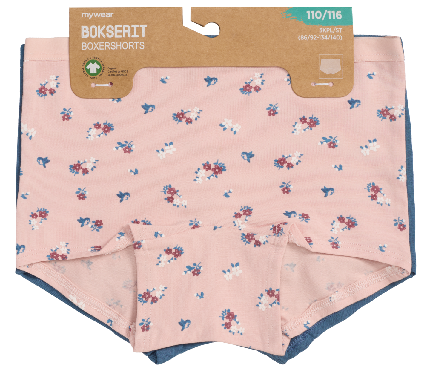 mw ATHENA FLOWER L bokser 3p 110/116