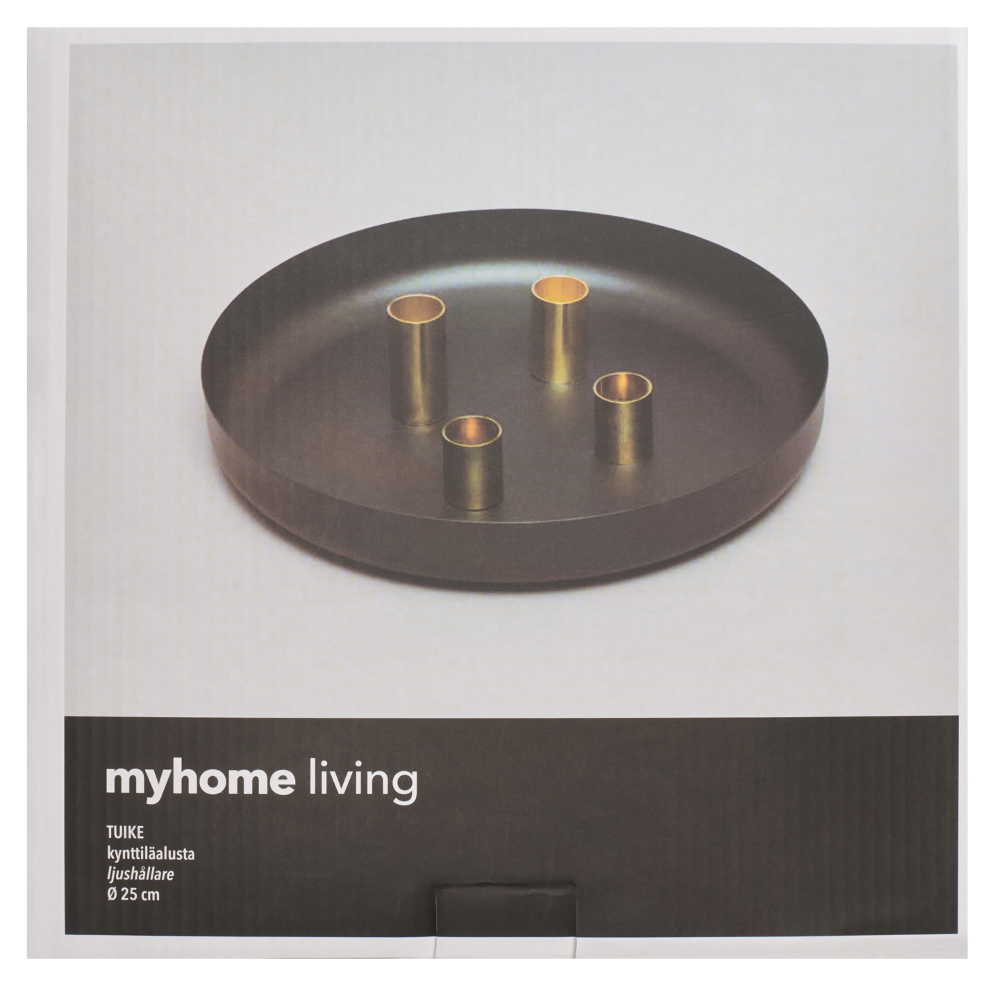myhome Tuike kynttiläalusta 25 cm