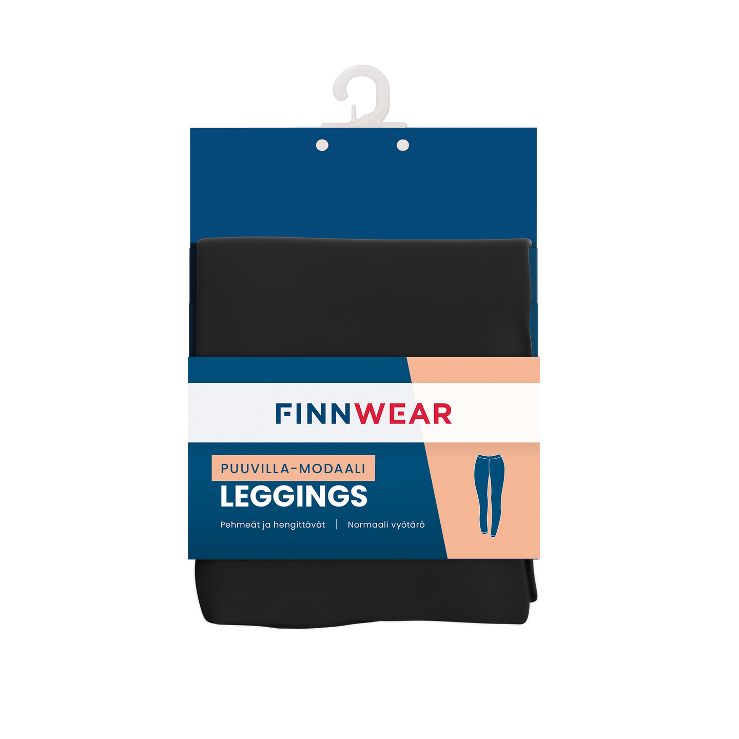 Finnwear puuvilla-modaali leggingsit