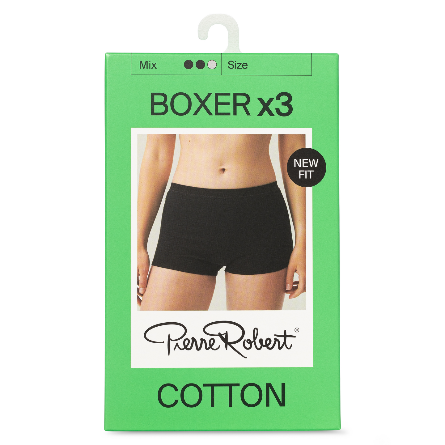 Pierre Robert Cotton Boxer HU73 alushousut 3kpl/pkt
