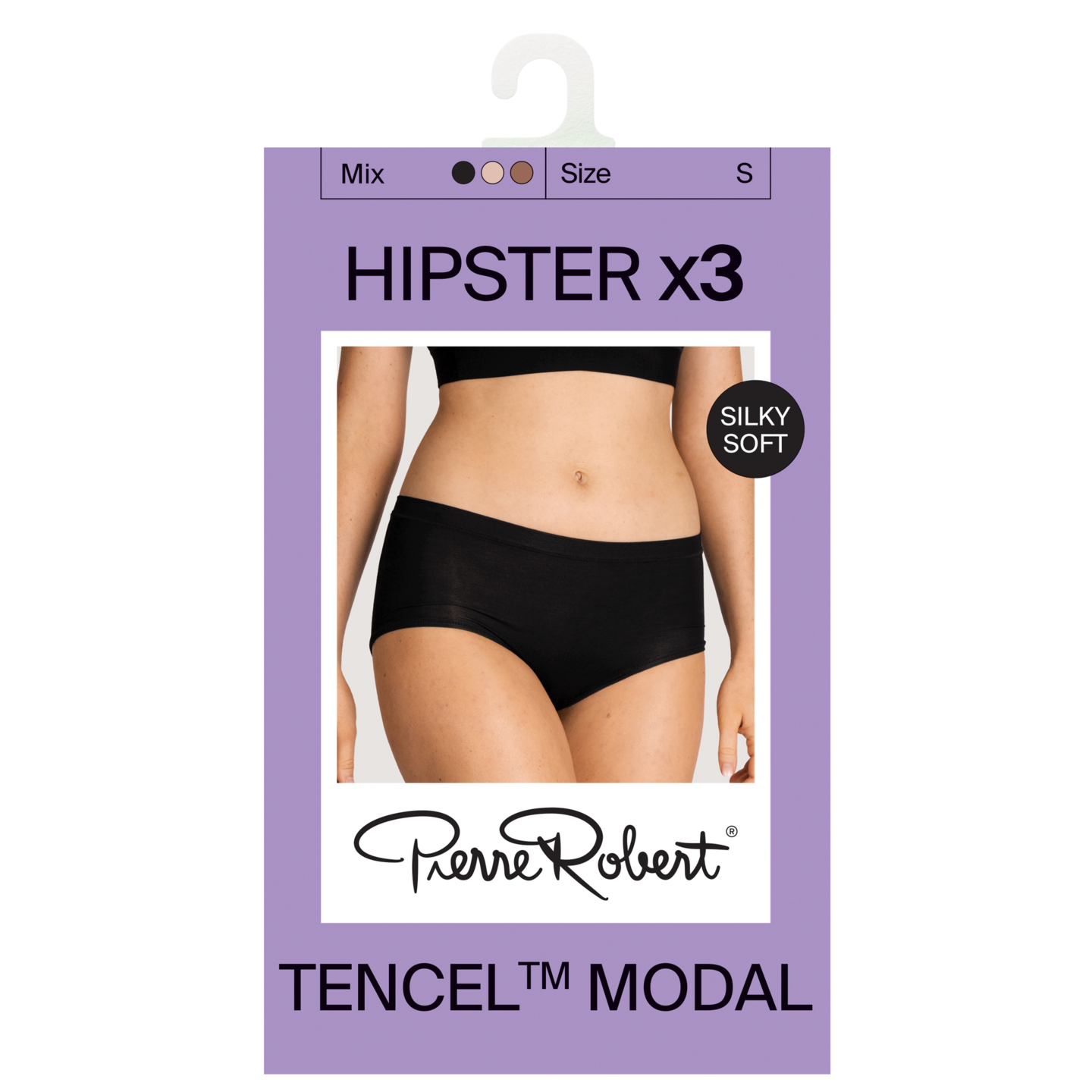 Pierre Robert Tencel Hipster alushousut 3kpl/pkt
