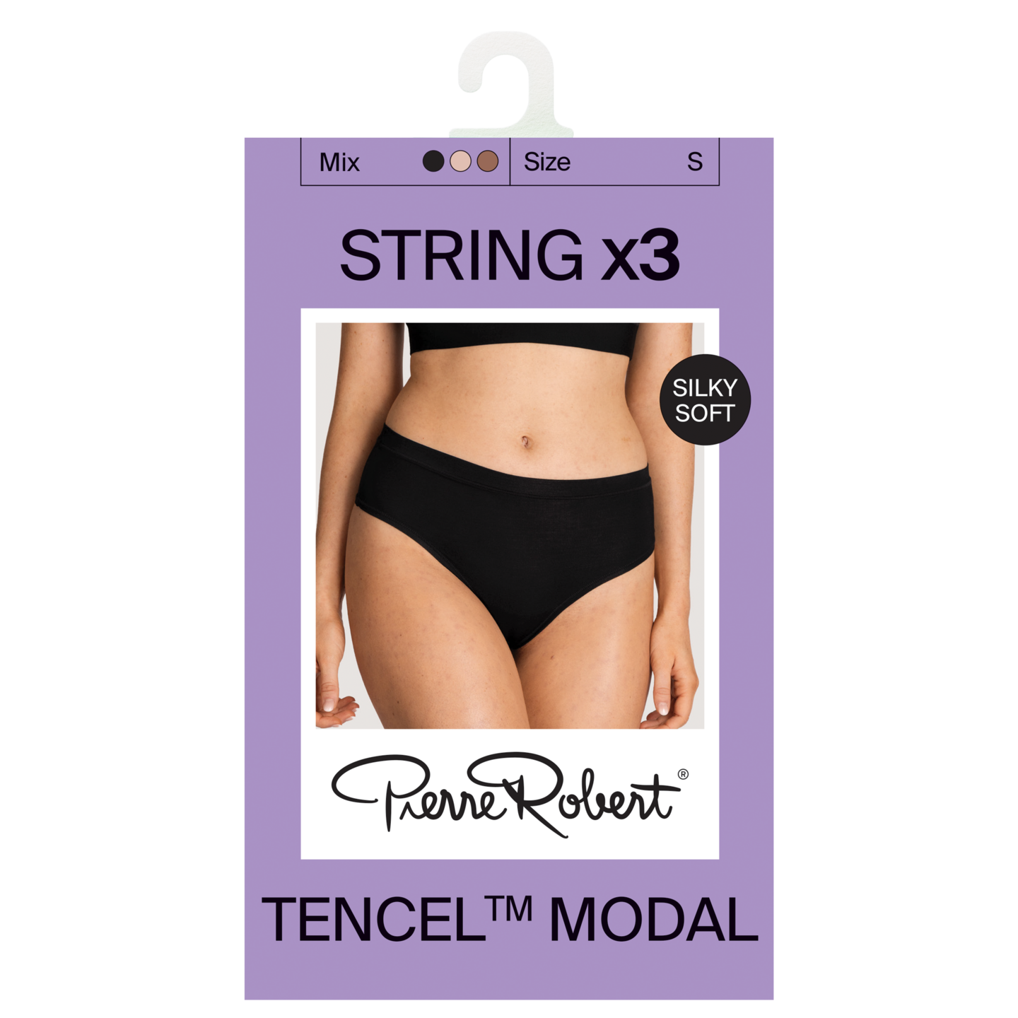 Pierre Robert Tencel String alushousut 3kpl/pkt