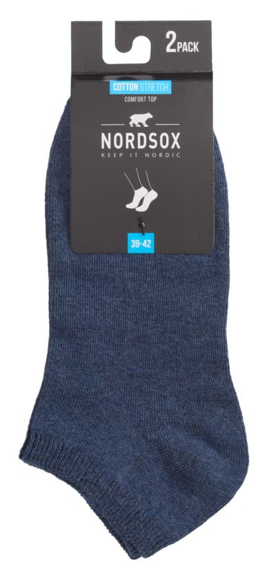 Nordsox lowcut sukat 2pr/pkt