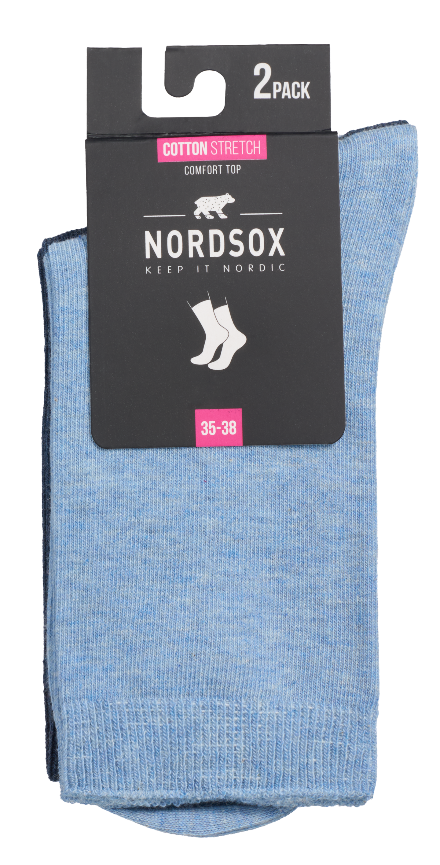 Nordsox N sukat 2pr sin 35-38