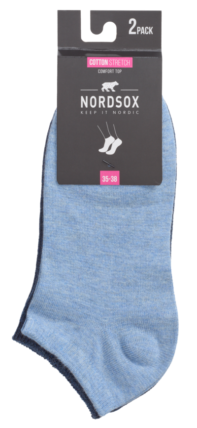 Nordsox lowcut sukat 2pr/pkt