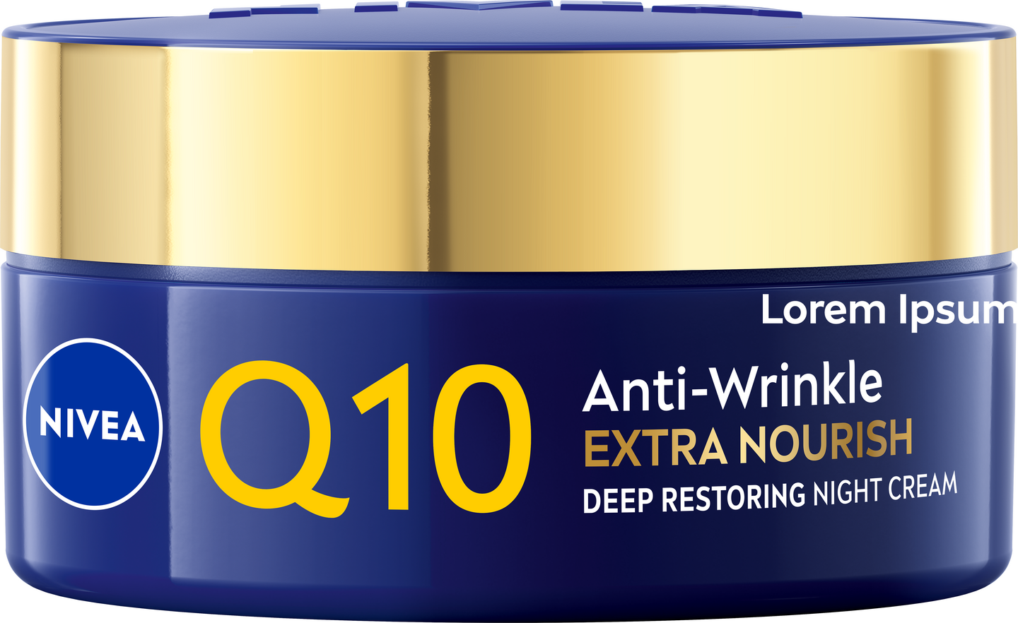 NIVEA 50ml Q10 Anti-Wrinkle Extra Nourish Deep Restoring Night Cream -yövoide