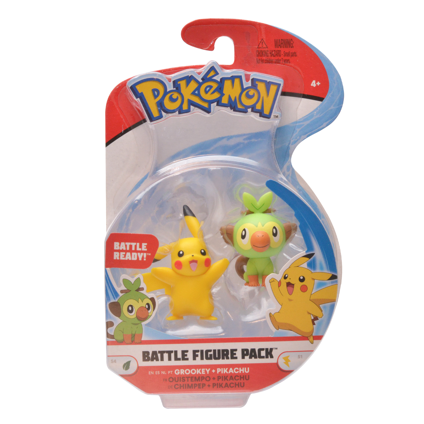 Pokemon Figure Battle Pack-D toimintafiguuri, 5cm ja 8cm