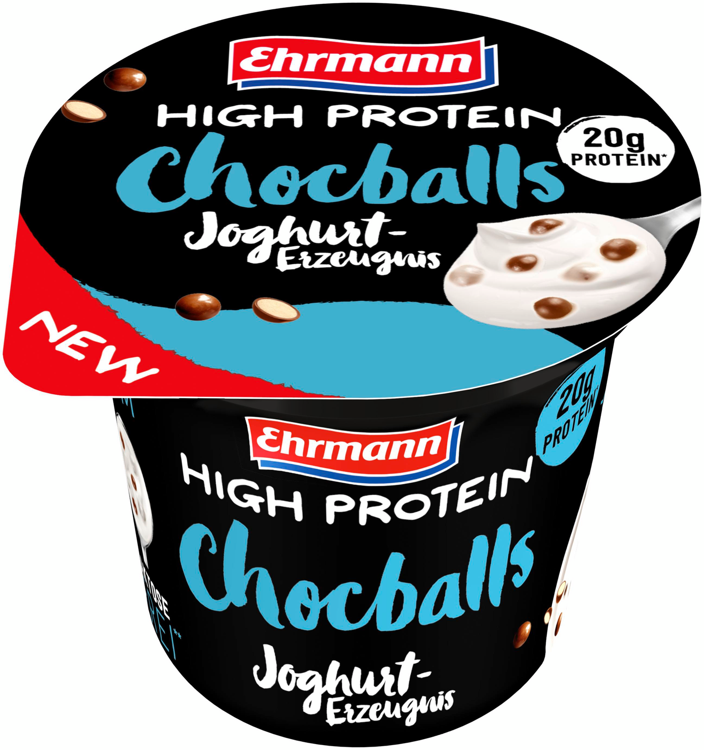Ehrmann High Protein jogurtti suklaapalloilla 200g