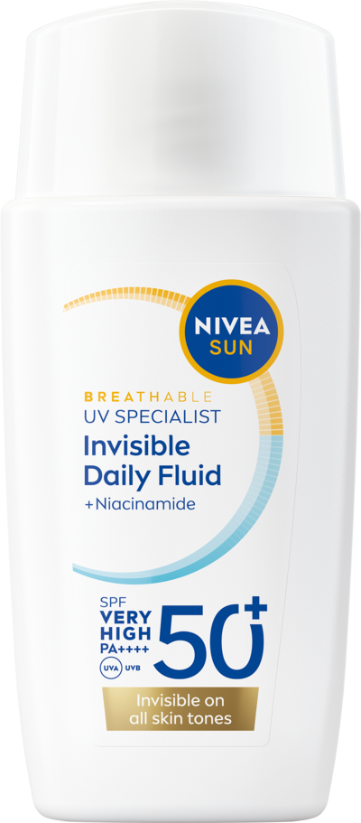 NIVEA SUN 40ml UV Face Invisible Daily Fluid SK50+ -aurinkosuojavoide