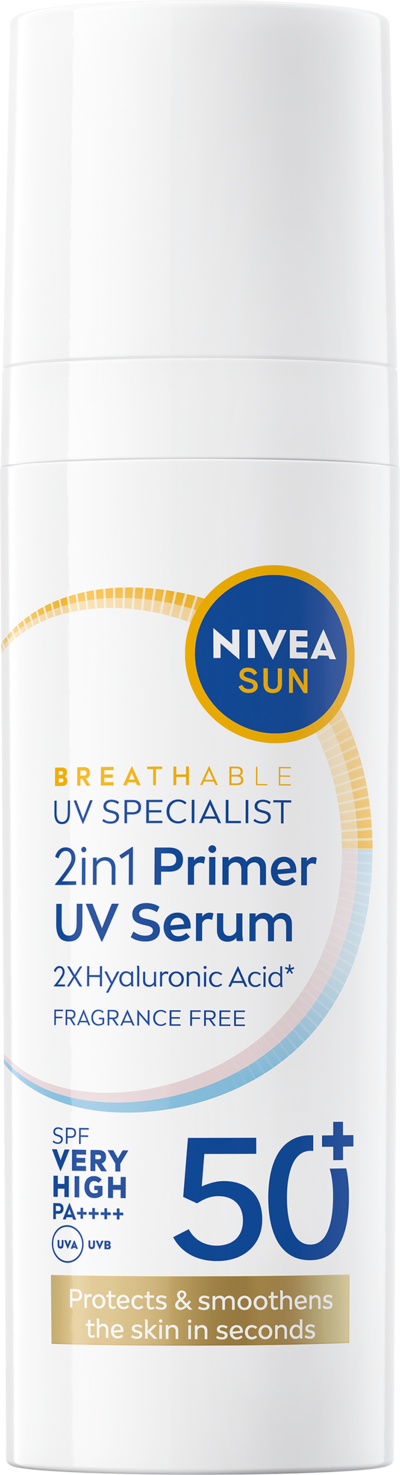 NIVEA SUN 30ml 2in1 Primer Daily UV Serum SK50+ -aurinkosuojaseerumi
