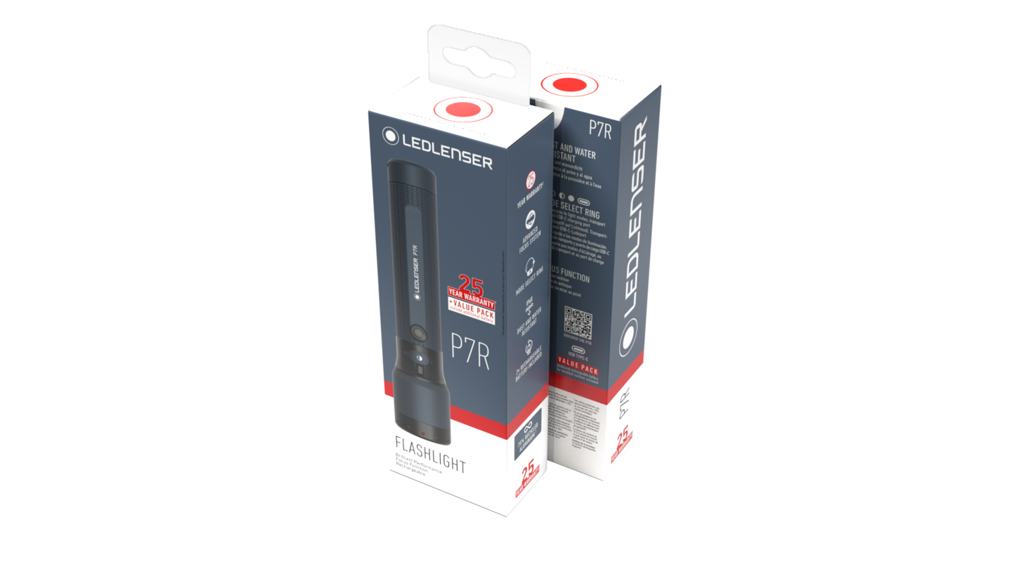 Ledlenser taskulamppu P7R 25v juhlamalli