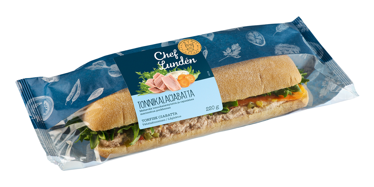 Chef Lundén Tonnikalaciabatta 220g