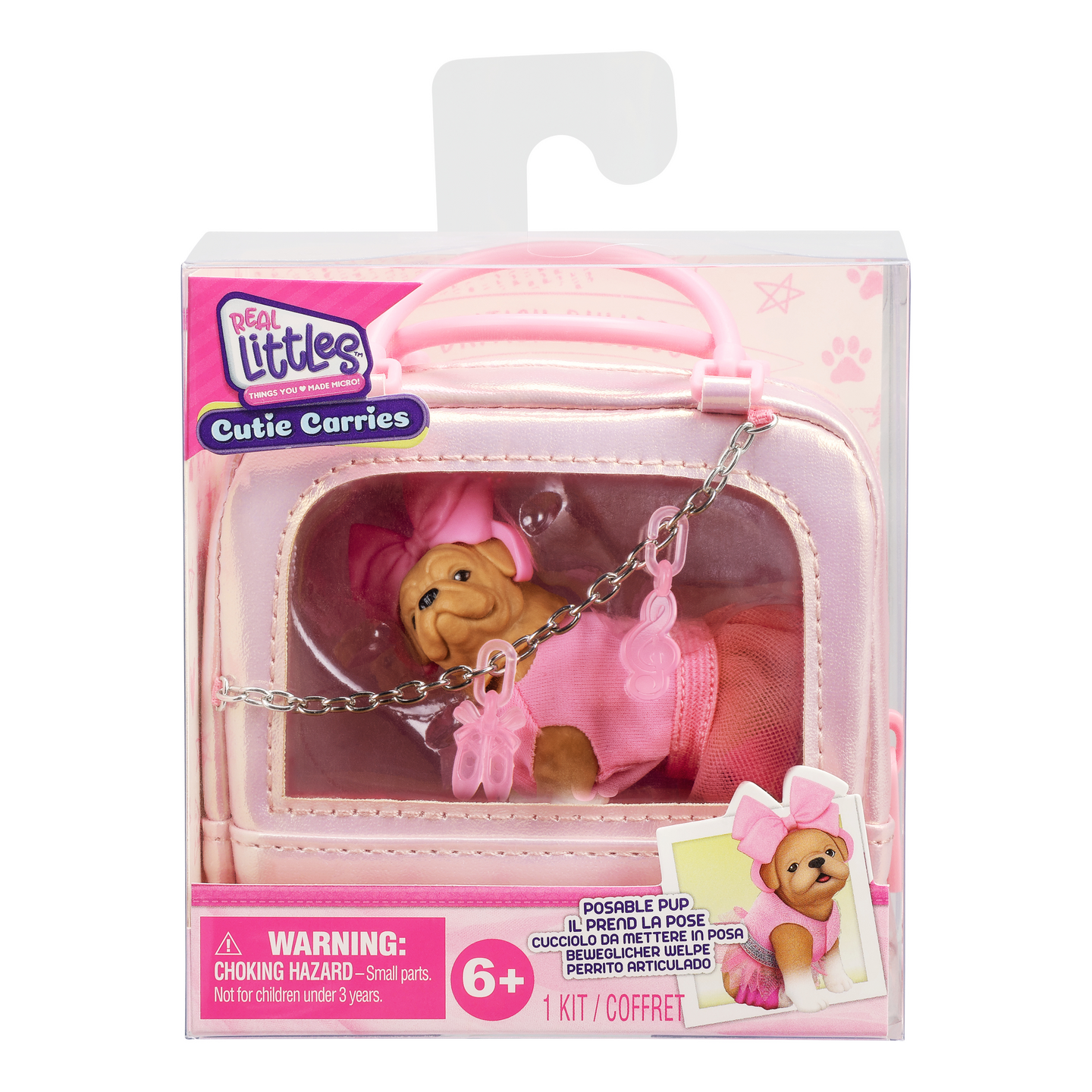 Real Littles Cutie-lemmikkilaukku (6 erilaista)