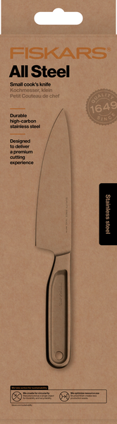 Fiskars All Steel pieni kokinveitsi 13,5 cm