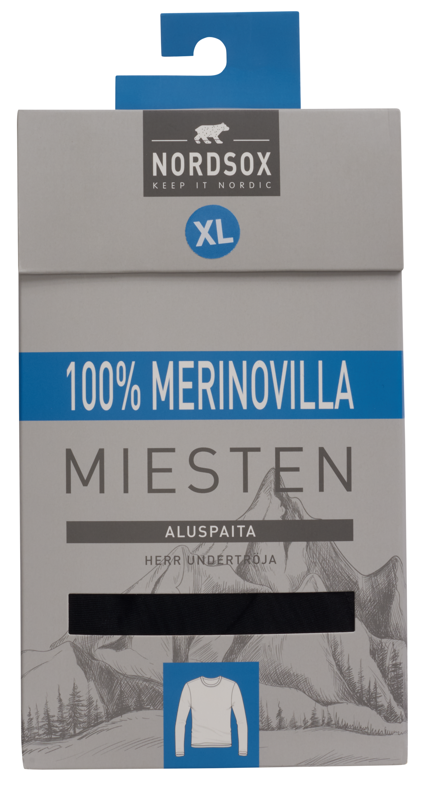 Nordsox merino aluspaita