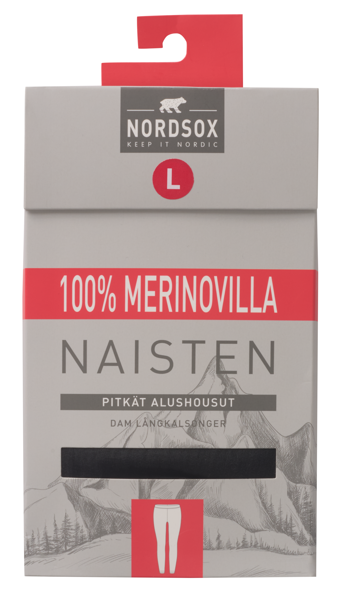 Nordsox merino pitkät alushousut